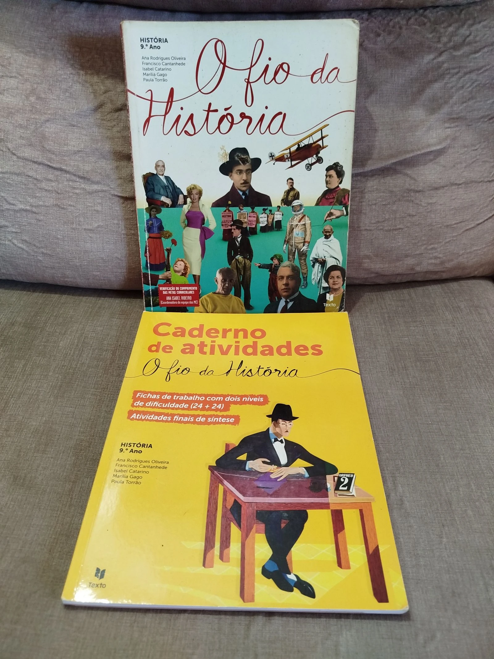 O Fio da História - Pack Completo 9.º Ano (Manual + Caderno de Atividades)